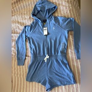 Brand New Ralph Lauren Hoodie Romper Shorts